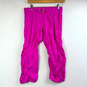 Ivivva by Lululemon Mädchen Größe 14 Hot Pink Scrunched Hose Capri Athleisure Tanz - Bild 1 von 13