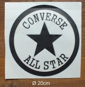 Decal Sticker Aufkleber Big Size Converse All star Skateboard Surf BMX - Bild 1 von 1