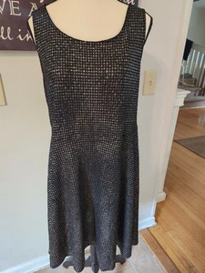 Abito donna Forever 21+ sexy oro/nero taglie forti 2x estivo notte outfit - Foto 1 di 8