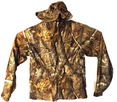 Gamehide REALTREE Camouflage Hooded Hunting Jacket Full Zip Unisex Size Large - Image 1 of 4