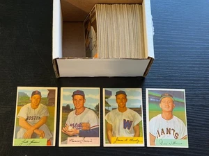 (118) DIF 1954 BOWMAN BASEBALL KARTEN LOT (53% of set), VGEX, *SEWALL* - Bild 1 von 5