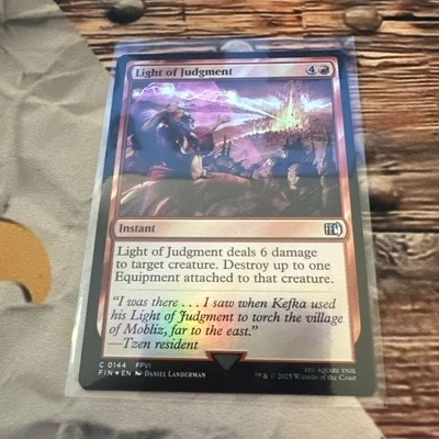 MTG Light of Judgment Final Fantasy Foil #0144 - Image 1 of 2