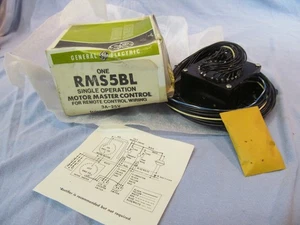 NEW GENERAL ELECTRIC RMS5BL SINGLE OPERATION MOTOR MASTER CONTROL - Picture 1 of 3
