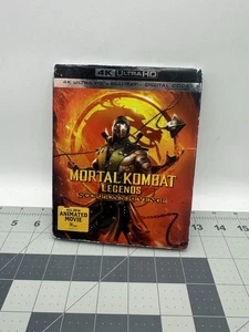 Mortal Kombat Legends: Scorpion's Revenge / NEW 4K Blu-ray & Slip Cover - Imagen 1 de 6
