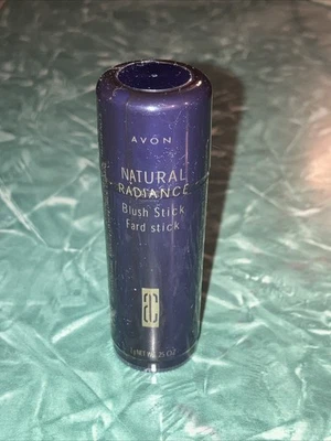 Vintage NOS New Avon Natural radiance blush stick- Moon roses .25 Oz - Image 1 of 2