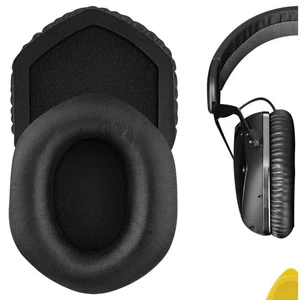Geekria Protein Cuscinetti Auricolari in Pelle per Cuffie Wireless V-MODA Crossfade (Nero) - Foto 1 di 6