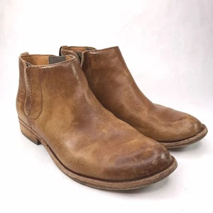 Kork-Ease Womens Size 7.5 Velma Ankle Boots Brown Leather Shoes Booties - Picture 1 of 12