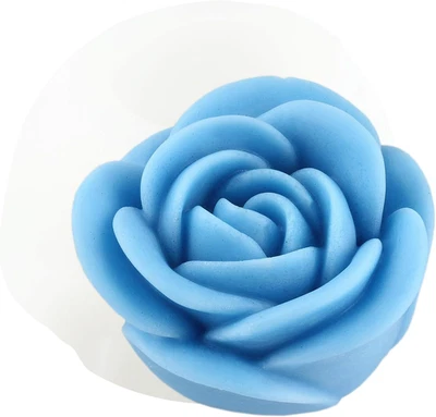 Rose Flower Candle Mold Rose Candle Silicone Molds Rose Resin Casting Mold for V - Image 1 of 4