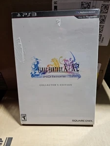 Brand New Sealed Final Fantasy X/X-2 HD Remaster Collector's Edition PS3 - Picture 1 of 6