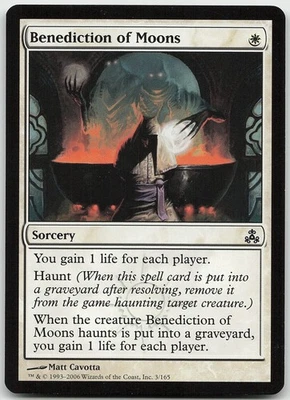Benediction of Moons 3 Common Guildpact NM MTG - Image 1 of 2