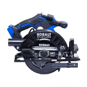 NEW! Kobalt XTR 24-volt 7-1/4-in Brushless Cordless Circular Saw (Tool Only) - Picture 1 of 1