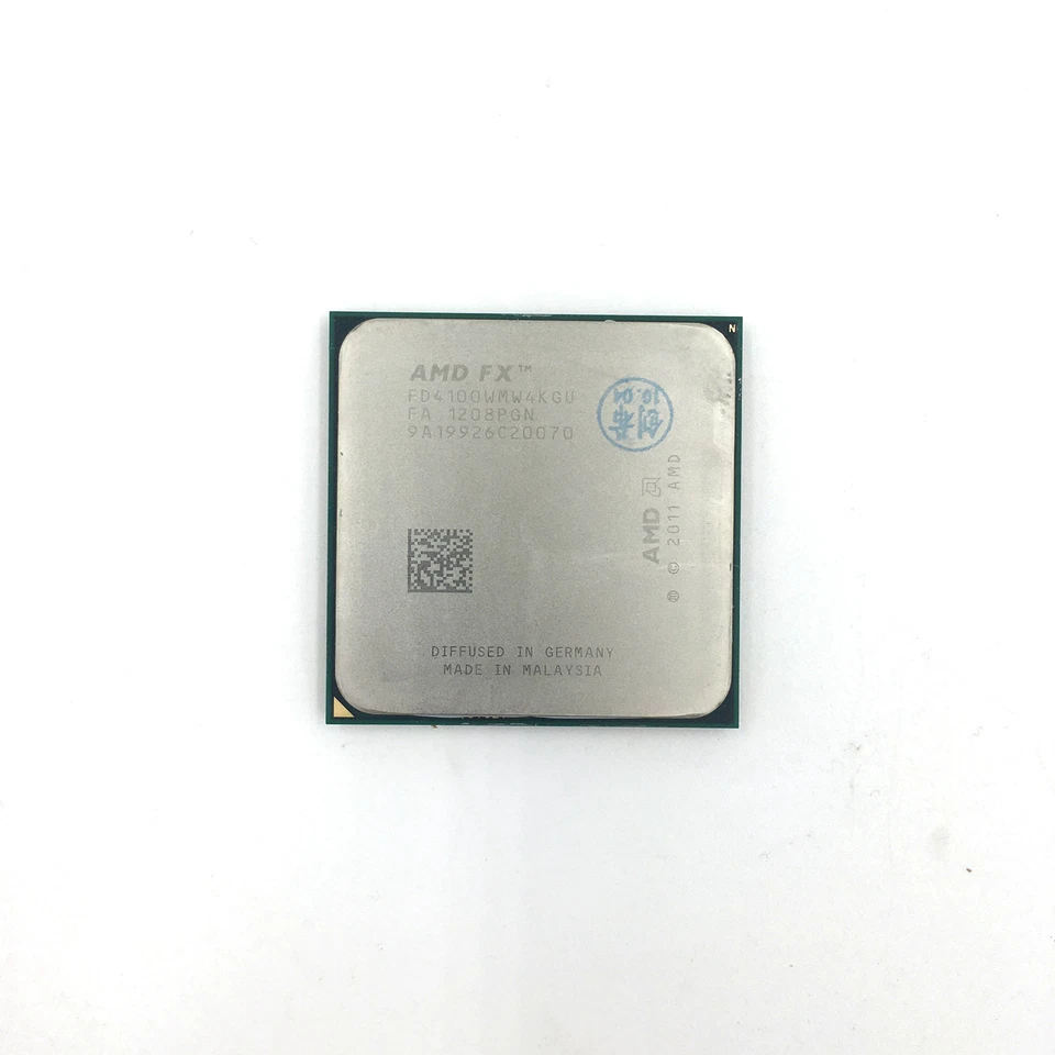 AMD FX Series FX-4100 Quad Core CPU 3.6GHz FD4100WMW4KGU Processor Socket AM3+ - Image 1 of 3