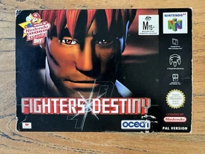 FIGHTERS DESTINY NINTENDO 64 GAME PAL BOXED WITH MANUAL🔥HOT GAME🔥 - Picture 1 of 14