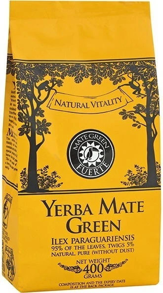 Orangentee Yerba Mate Green Fuerte 400G - Bild 1 von 1