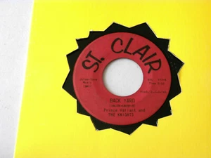 PRINCE VALIANT AND THE KNIGHTS~ BACK YARD ~NORTHERN SOUL~ INSTRUMENTAL 45 - Imagen 1 de 2