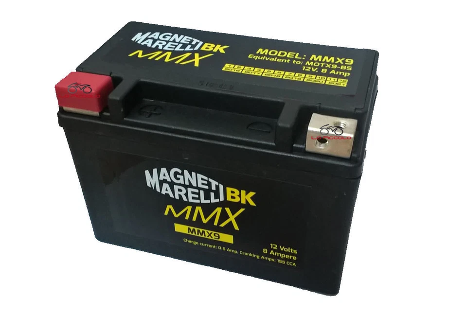 MMX9 BATTERIA SIGILLATA MAGNETI MARELLI YTX9-BS MV AGUSTA Brutale S 750 2005 06 Foto 1 de 1
