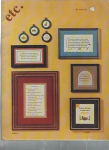 CROSS STITCH / NEEDLEPOINT - ETC. by Ann Lee - Book 1 - Foto 1 di 2
