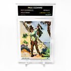 Man With A Vest Paul Cezanne Painting Card 2023 Gleebeeco Holo Paint #M464-L /49