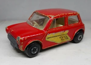 Matchbox Lesney Superfast Racing Mini # 29 'BARN FIND' 1970/England/LOOSE - Picture 1 of 5