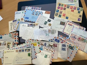 Asien: Lot von über 60 echt gelaufenen Briefen - Bild 1 von 1