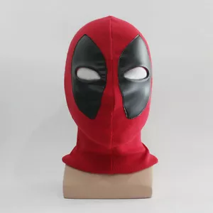 Red Cosplay Deadpool Mask Balaclava Hood X-Men Halloween Headgear Full Mask Gift - Picture 1 of 7