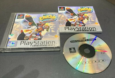 Crash Bandicoot 3 Warped Play Station PLAYSTATION PS1 PAL Foto 1 de 2