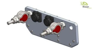 Kit frizione ad aria compressa 1:14/1:16 in plastica per camion - Foto 1 di 2