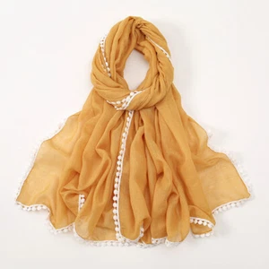 Women Muslim Scarf Head Cover Wrap Turban Shawls Headscarf Islamic Ladies Stoles - Bild 1 von 29