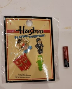 Funko Hasbro Playing Everyday Emaille 4 Pin Set Transformers Monopoly Kartoffelkopf - Bild 1 von 12