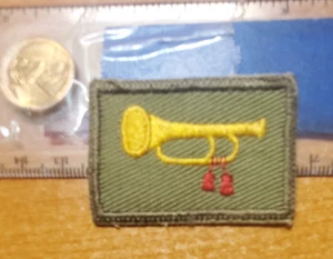BSA Bugler, 1965 - 1971 Youth Position Patch, - Picture 1 of 2
