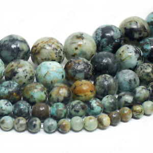 Natural Gemstone Beads Round Loose Wholesale 4mm 6mm 8mm 10mm 12mm 15.5" Strand
