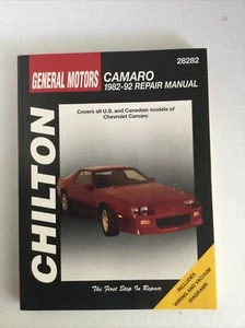 Chilton Chevrolet Camaro 1982-92 Repair Manual Book GM General Motors #28282 - Picture 1 of 2