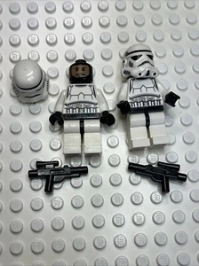 Lego Star Wars OG Stormtrooper sw0366 with Balaclava Head Lot of 2 9489 10236 - Imagen 1 de 6