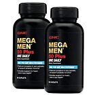 GNC Mega hommes 50 plus une multivitamine quotidienne, pack de jumeaux, 60 capsules par bouteille,