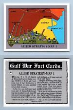 Allied Strategy-MAP 1 #86 Gulf War 1991 Dart Fact Card