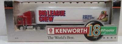 Big League Chew  1/64 Scale K100E  Kenworth Semi Bank Spec Cast Liberty Classics - Image 1 of 4