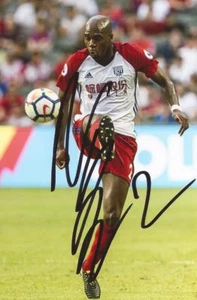 WEST BROM: ALLAN NYOM SIGNED 6x4 ACTION PHOTO + COA - Bild 1 von 1