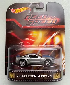 Hot Wheels Retro Entertainment Need for Speed 2014 Custom Mustang Diecast 1:64 - Picture 1 of 6