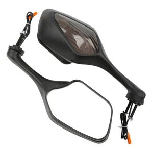 Rear View Mirrors w/ LED Turn Signal Fit For Honda CBR1000RR 2008-2012 2011 2010 - Picture 1 of 12