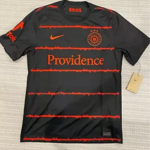 Nike Portland Thorns FC Black 2021/22 Away Jersey - Medium - Picture 1 of 12