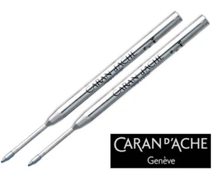 Caran D'ache Goliath Ballpoint Pen Refill Broad Black (Pack of 2) CA-8428109 - Picture 1 of 1