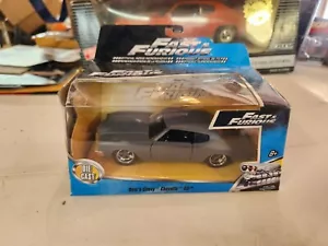 DOM'S CHEVROLET CHEVLLE SS 1/43 JADA TOYS FAST&FURIOUS GRAY - Picture 1 of 5