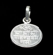 Real Silver Moon Mantra Pendant religious children's babies toddler gift