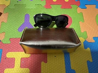 Petite Tory Burch Dark Blue Gradient Sunglasses TY7001 510/71 55-14-135 Gold 3N - Image 1 of 4