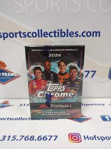 2024 TOPPS FORMULA 1 CHROME RACING BLASTER BOX! 6 PACKS! 4 EXCLUSIVE SEPIA REFRA - Picture 1 of 1