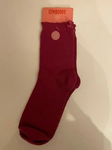 Gymboree NWT Gingerbread Girl Basic Socks 8yrs & up Kitty Pink Vintage 2009  - Picture 1 of 3