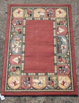 Milliken Toy Parade ABC Kid's Room Rug Rectangular Nylon Rose Quartz 4x6' $495 - Image 1 of 4