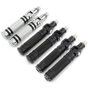CNC Universal Motorcycle Folding Footpegs Foot Pegs Rear Set Pedals Racing Bikes - Picture 1 of 15
