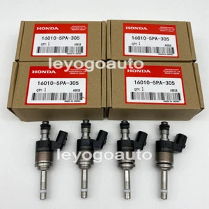 4PCS 16010-5PA-305 Fuel Injectors Fits For Honda 2018-2020 Accord CR-V 2017-2020 - Picture 1 of 6
