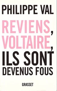 PHILIPPE VAL REVIENS VOLTAIRE ILS SONT DEVENUS FOUS + PARIS POSTER GUIDE - Picture 1 of 2